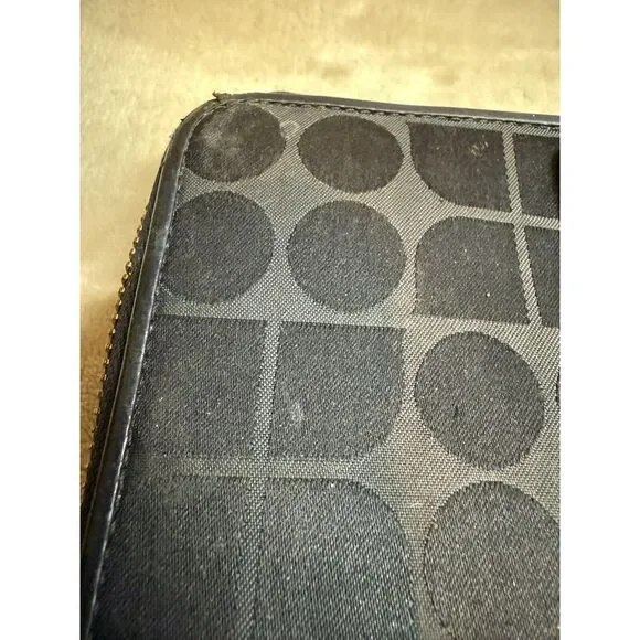 Kate‎ Spade Neda Thompson Street Noel Navy Zip Around Wallet - Picture 5 of 10